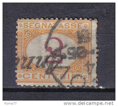 SS3152 - REGNO 1870 , Segnatasse 2 Cent N. 4 Usato - Taxe