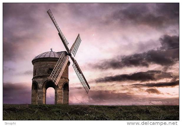 A58-32  @    Windrmill Mill Moulin à Vent   Windmolen  , ( Postal Stationery , Articles Postaux ) - Moulins