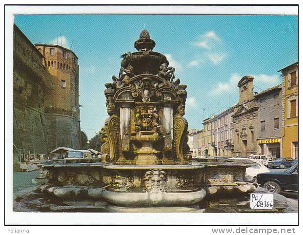 PO0836A # CESENA - Piazza Del Popolo - Fontana Del Masini  VG 1973 - Cesena