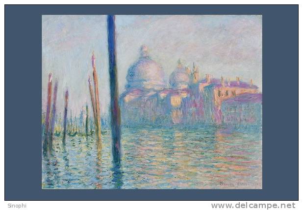 A58-46  @   France Impressionisme Oil Painting Claude Monet  , ( Postal Stationery , Articles Postaux ) - Impresionismo