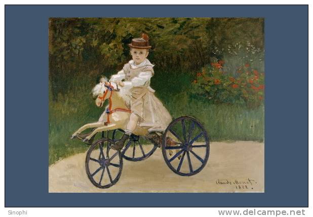 A58-74  @   France Impressionisme Oil Painting Claude Monet  , ( Postal Stationery , Articles Postaux ) - Impresionismo