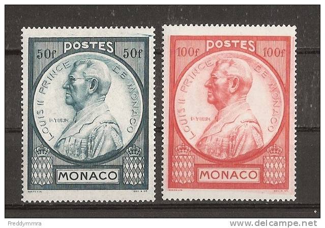 Monaco: 285/ 286 ** - Unused Stamps