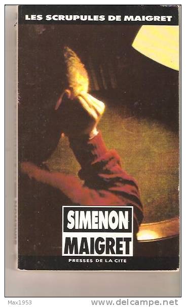 LES SCRUPULES DE MAIGRET - SIMENON MAIGRET N°30 - Presses De La Cité, 1990 - Simenon