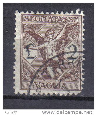 SS3203 - REGNO 1924 , Segnatasse VAGLIA : Il N. 5   USATO - Portomarken