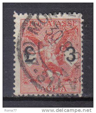 SS3204 - REGNO 1924 , Segnatasse VAGLIA : Il N. 6   USATO - Taxe