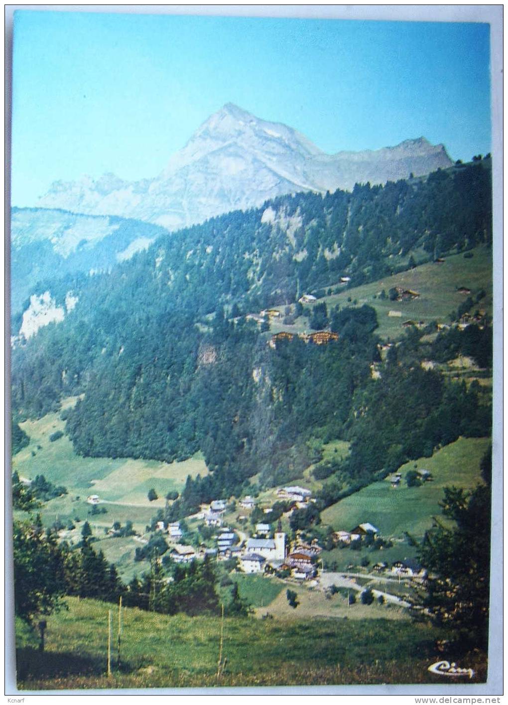 CP De ST-NICOLAS-LA-CHAPELLE " Vue Générale Et Le Mont Charvin " - Ugine