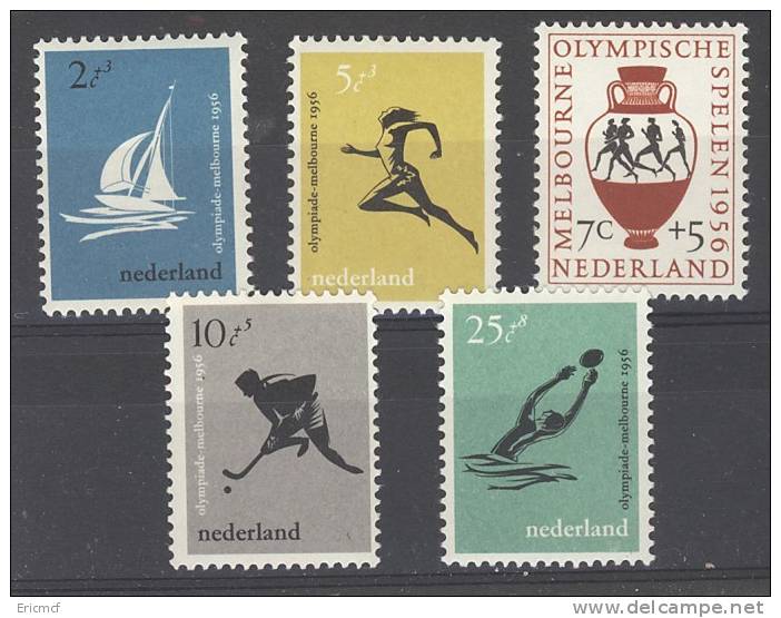 Netherlands 1956 Olympics MNH(**) - Unused Stamps