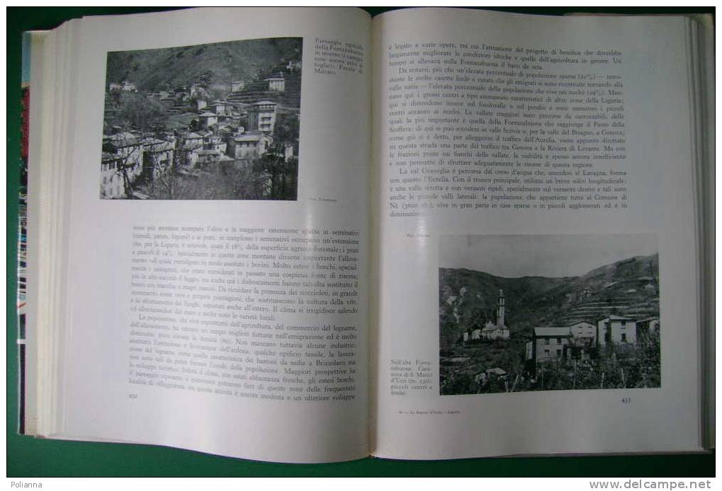 PDE/15 REGIONI D'ITALIA UTET 1961/LIGURIA/Varazze/Alassio/Cervo/Montalto/Piaggia/Arcola/Ponzò/Ceriana/Pornassio/Monesi - Turismo, Viaggi