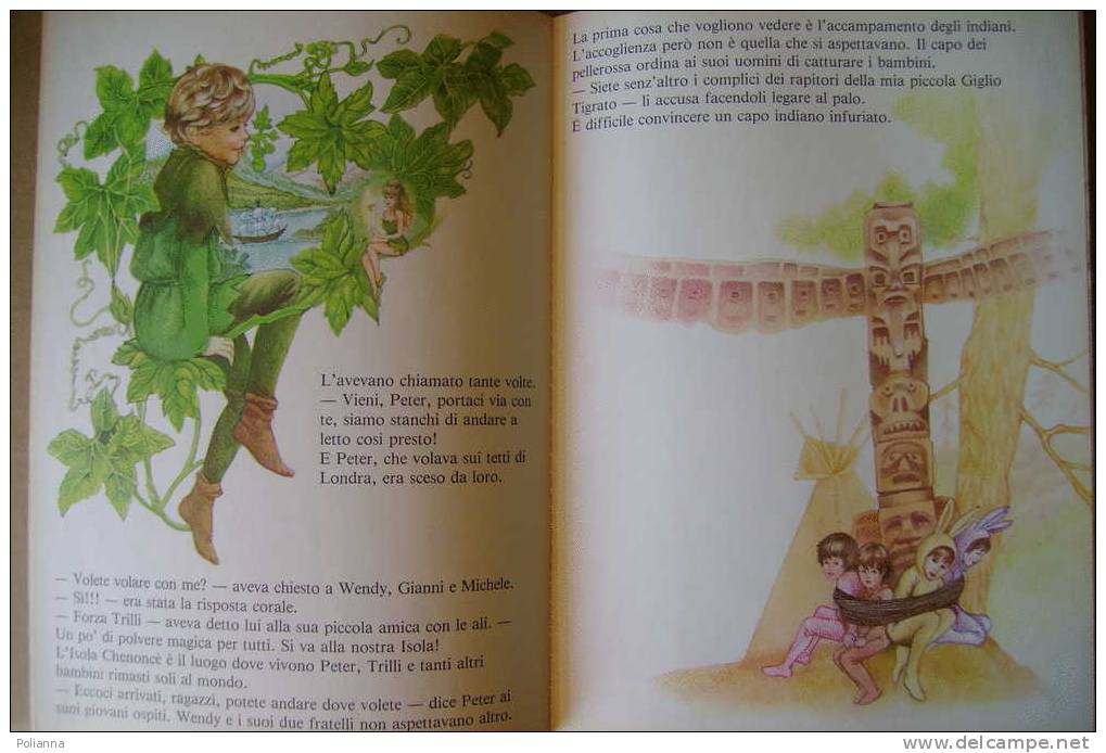 PDE/17 Barrie PETER PAN  Malipiero Ed. Anni ´70 - Illustrazioni Di Serenella Del Vita - Niños Y Adolescentes