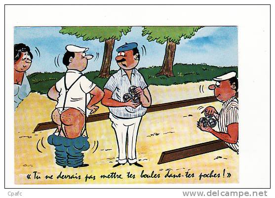 Les Boulistes (pétanque),Humour, Illustré Par Alexandre - Série 464-1 - Boule/Pétanque