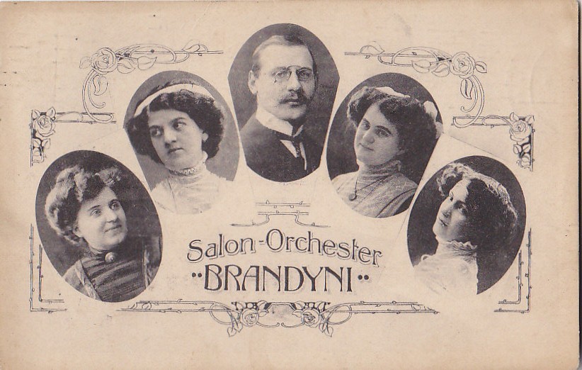 Pologne - Allemagne -  Salon Orchester Brandyni - Musique Musiciennes - Oblitération Postale Stettin - Pologne
