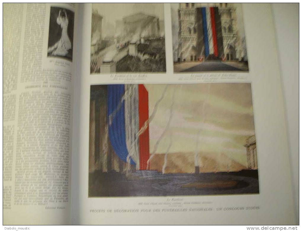 9 juin 1934 :MUSSOLINI ;Croiseur FOCH ;Musée Hébert à La Tronche ;Drame jonque FOU-PO ;Déco de Funérailles ;VILLEURBANNE
