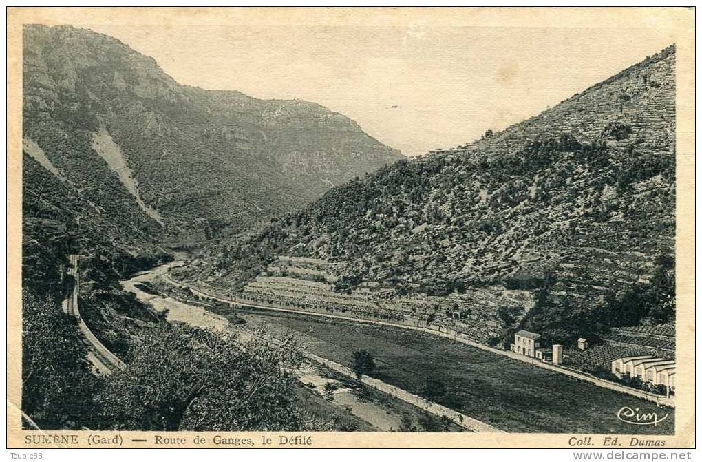 Sumène Route De Ganges - Sumène