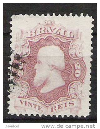 M629.-.  BRASIL / BRÈSIL .-. 1866.-.MI # : 24 .-. USED.-. KAISER PEDRO II - Used Stamps