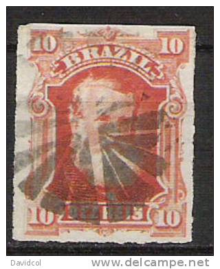 M633.-.  BRASIL / BRÈSIL .-. 1877.-.MI # : 38 .-. USED.-. KAISER PEDRO II - Used Stamps