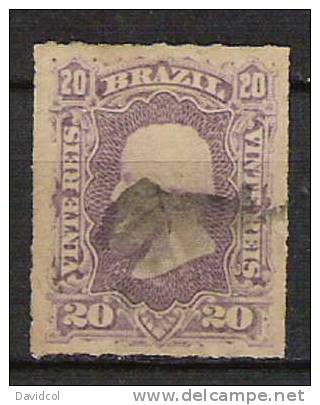 M635.-. BRASIL / BRÈSIL .-. 1877.-.MI # : 39 .-. USED.-. KAISER PEDRO II - Oblitérés