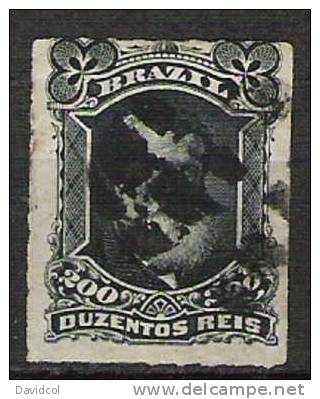 M636.-. . BRASIL / BRÈSIL .-. 1877.-.MI # : 43 .-. USED.-. KAISER PEDRO II - Used Stamps