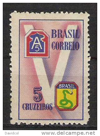 M614.-. BRASIL / BRÈSIL .-. 1945 .-.MI # :682  .-. MINT NEVER HINGED - Unused Stamps