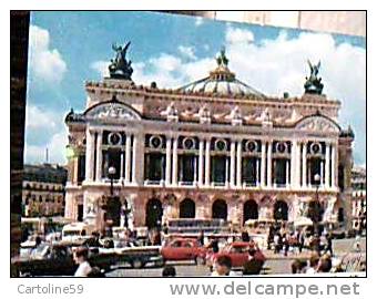 FRANCE PARI TEATRO OPERA  AUTO CAR  AUTOBUS N1975 CS15703 - Nahverkehr, Oberirdisch