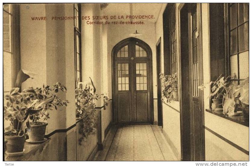 Warve - Pensionnat Des Soeurs De La Providence - Corridor Du Rez-de-chaussée -1923 - Wavre