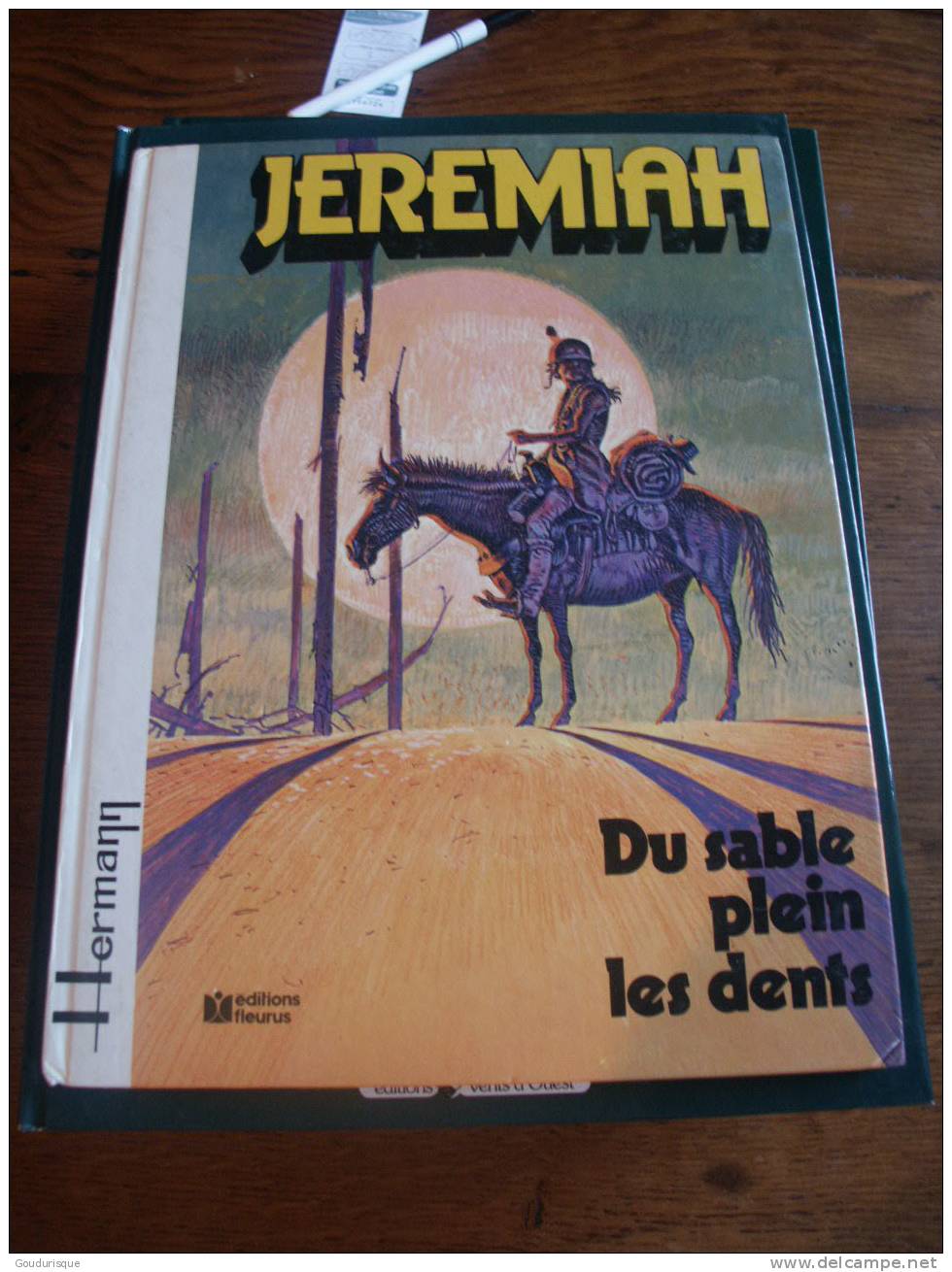 EO JEREMIAH T2 DU SABLE PLEIN LES DENTS   HERMANN  FLEURUS - Jeremiah