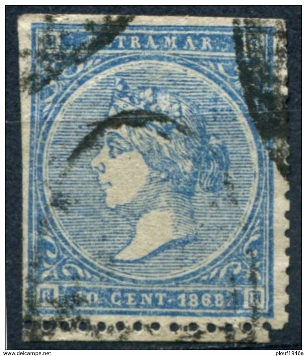 Pays :  38 (Antilles Espagnoles : Colonies Espagnoles)   Yvert Et Tellier N° :   27 (o) - West Indies