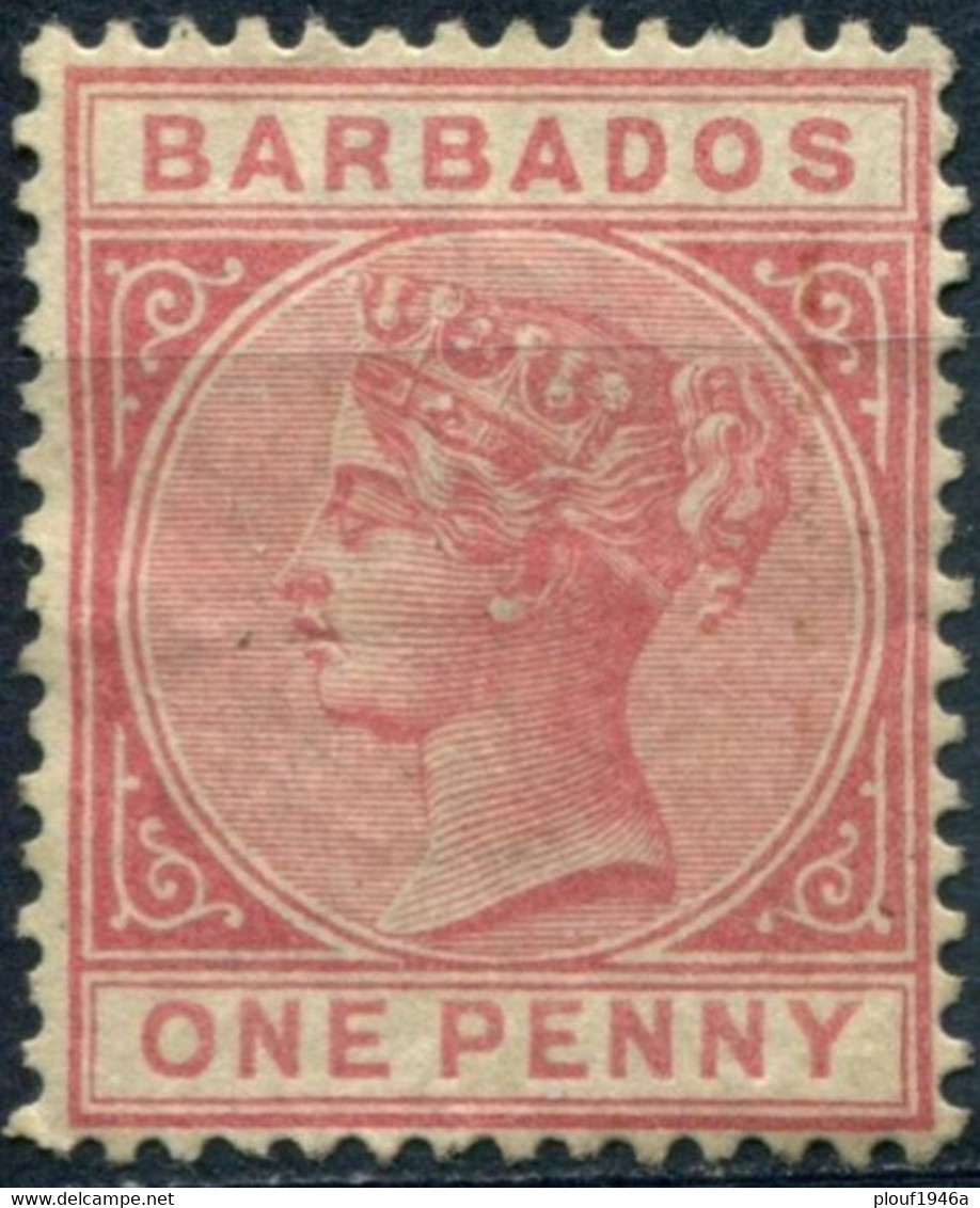 Pays :  56 (Barbade : Colonie Britannique)  Yvert Et Tellier :   40 (*) ;  SG BB 91 - Barbados (...-1966)
