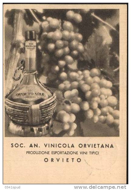 1935  Italia  Impruneta Firenze Vins Raisin Vignoble Wine Grape Vineyard - Vins & Alcools