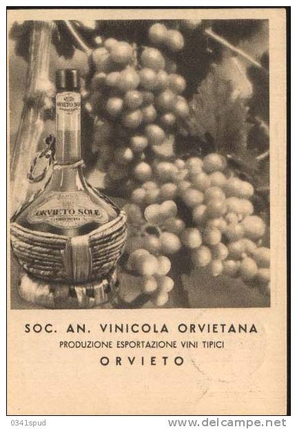 1935  Italia  Siena  Expo  Vins Raisin Vignoble Wine Grape Vineyard - Vins & Alcools