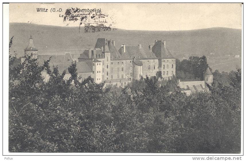 Cp Le Château De WILTZ - Wiltz