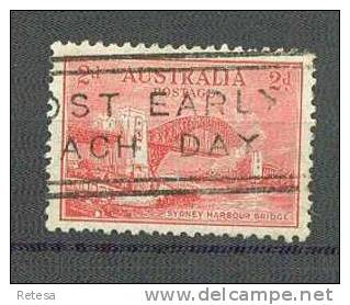 AUSTRALIE  BRUG HAVEN SYDNEY 1932  Gestempeld - Used Stamps