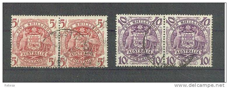 AUSTRALIE  100 JAAR DOOD J.  MACARTHUR  1949/50  Gestempeld - Used Stamps