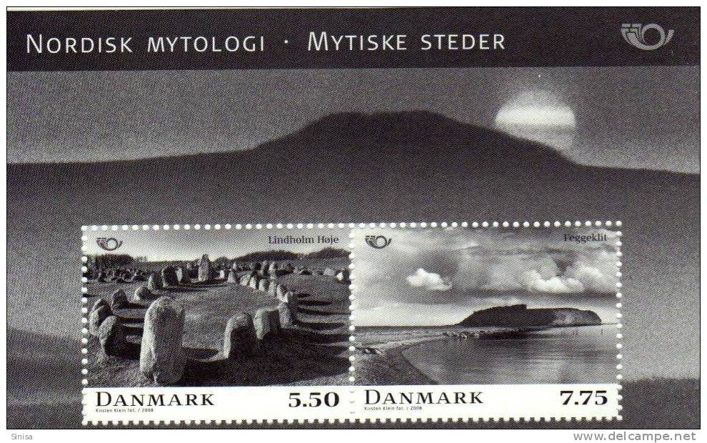 Denmark / Nordian Mythology - Unused Stamps