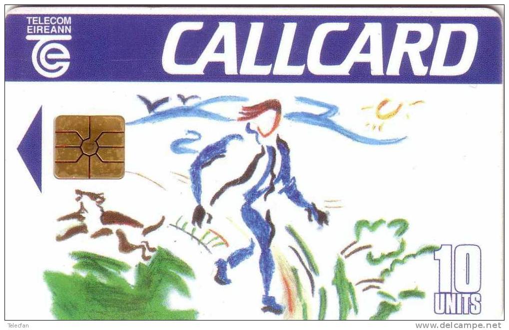 IRLANDE DESIGN OF CALL CARD 93 10U   SUPERBE RARE - Irlande