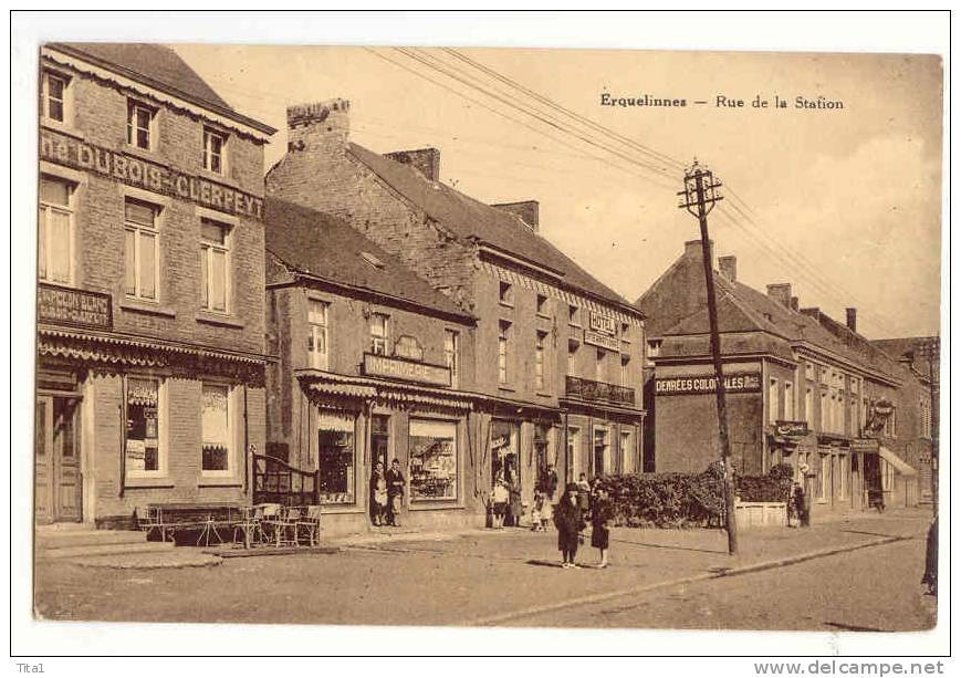 D2924 - Erquelinnes - Rue De La Station - Erquelinnes