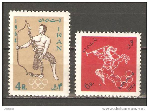 IRAN 1964 -  OLYMPIC GAMES TOKYO - CPL. SET  - MNH MINT NEUF NUEVO - Summer 1964: Tokyo