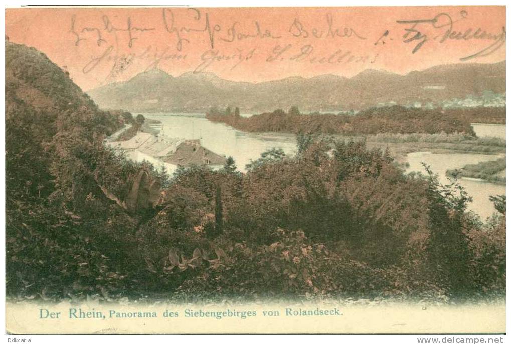 Der Rhein - Panorama Des Siebengebirges Von Rolandseck - Remagen