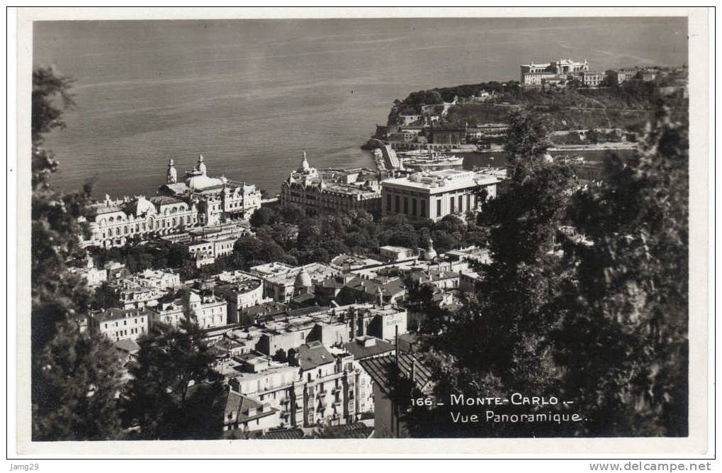 Monaco, Monte-Carlo, Vue Panoramique, Ca. 1950 - Viste Panoramiche, Panorama
