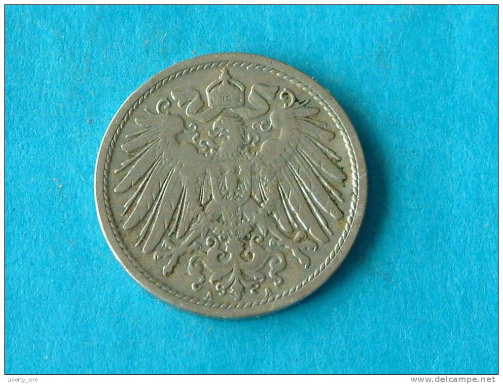 1907 A - 10 PFENNIG / KM 12 ( For Grade, Please See Photo ) !! - 10 Pfennig