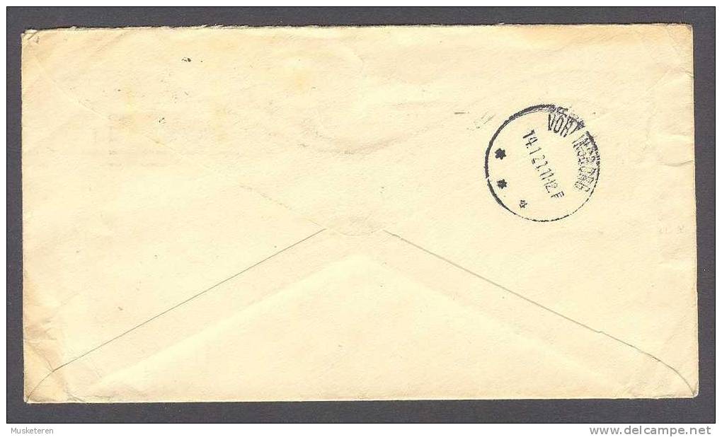 United States Uprated Postal Stationery FARMERS & MANUFACTURERS NATIONAL BANK Poughkeepsie 1920 To Vordingborg Denmark - 1901-20