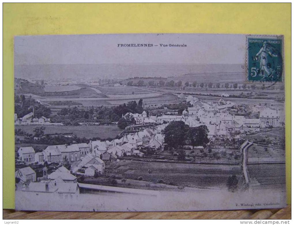 FLOMELENNES (ARDENNES) VUE GENERALE. - Fumay