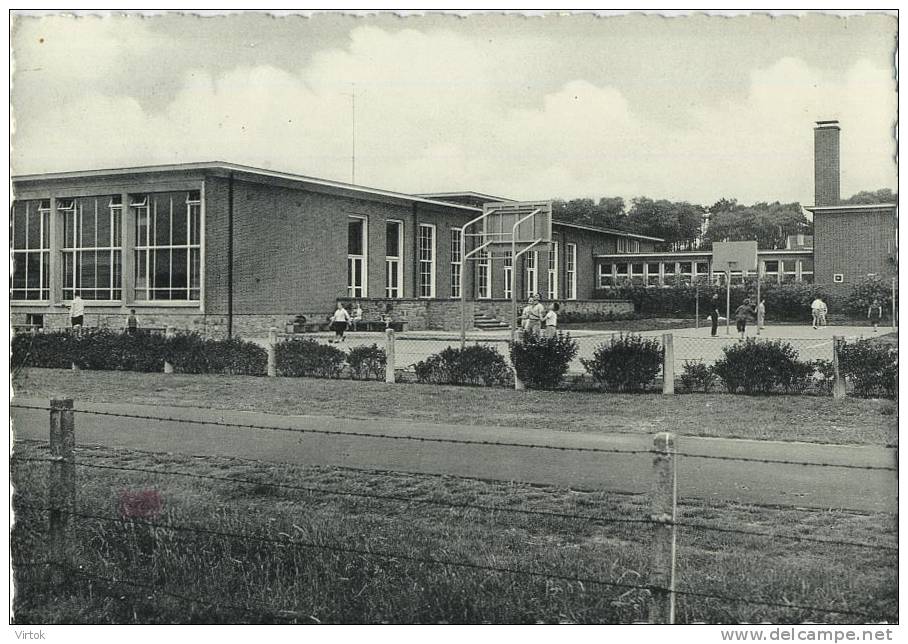 DE HAAN :  Sparrenduin :  Spelen  ( Groot Formaat Geschreven 1964 Met Zegel  ) : Basketbal - De Haan