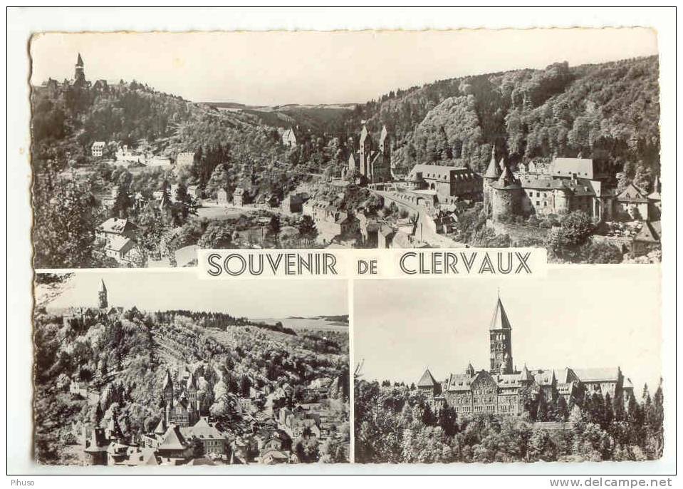 L769   CLERVAUX : 4-picture Postcard Souvenir De - Clervaux