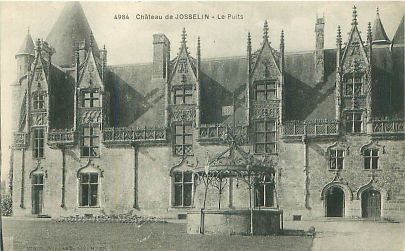 56 - Château De JOSSELIN - Le Puits (n° 4984) - Josselin