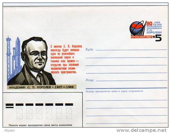 U.R.S.S: 1986 Très Bel Entier Postal Neuf, PersonnageTB** - Russia & USSR