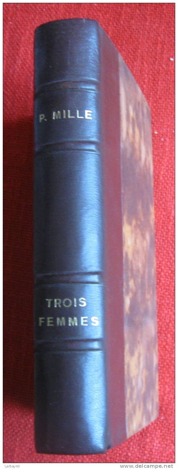 Trois Femmes Pierre Mille 1920 Papier Velin Du Marais N° 436/500 - Raritäten
