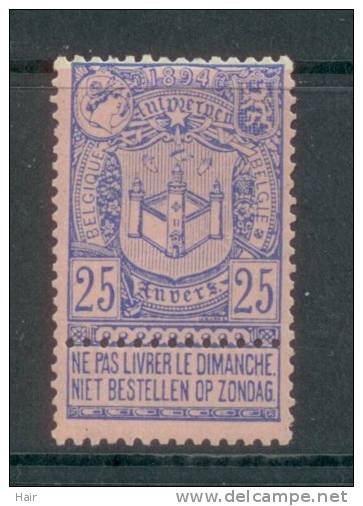 Belgique 70 * - 1894-1896 Esposizioni