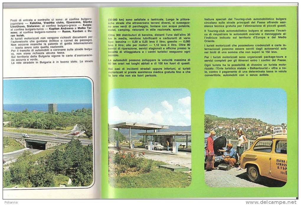 C0180 - Brochure Turistica BULGARIA Anni ´60/Plovdiv/Melnik/taxi/Albena/Sozopol/Malioviza/Pamporovo - Turismo, Viajes