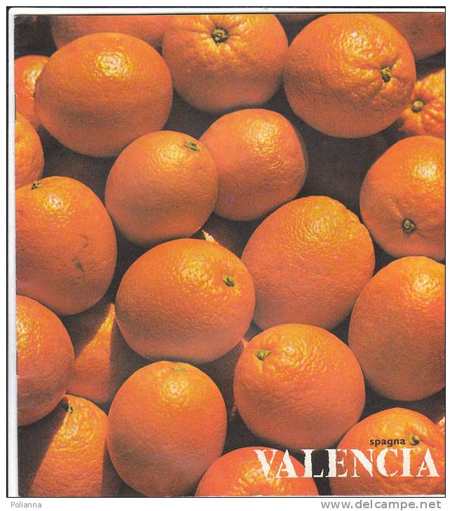 C0183 - Brochure Turistica SPAGNA - VALENCIA Anni '60/Real Club Nautico/Campo Di Golf Dela Foresteria Naz."Luis Vives" - Tourisme, Voyages