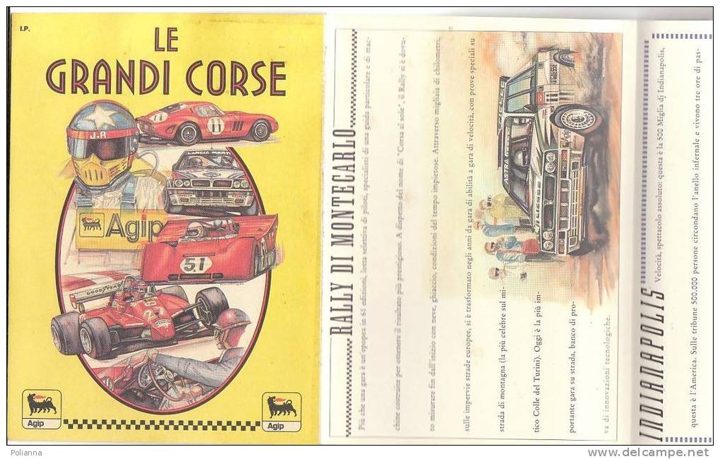 C0199 - Gioco A Premi Agip - LE GRANDI CORSE / FORMULA 1 1993/Cartoline Mille Miglia/Targa Florio/Rally - Autosport - F1